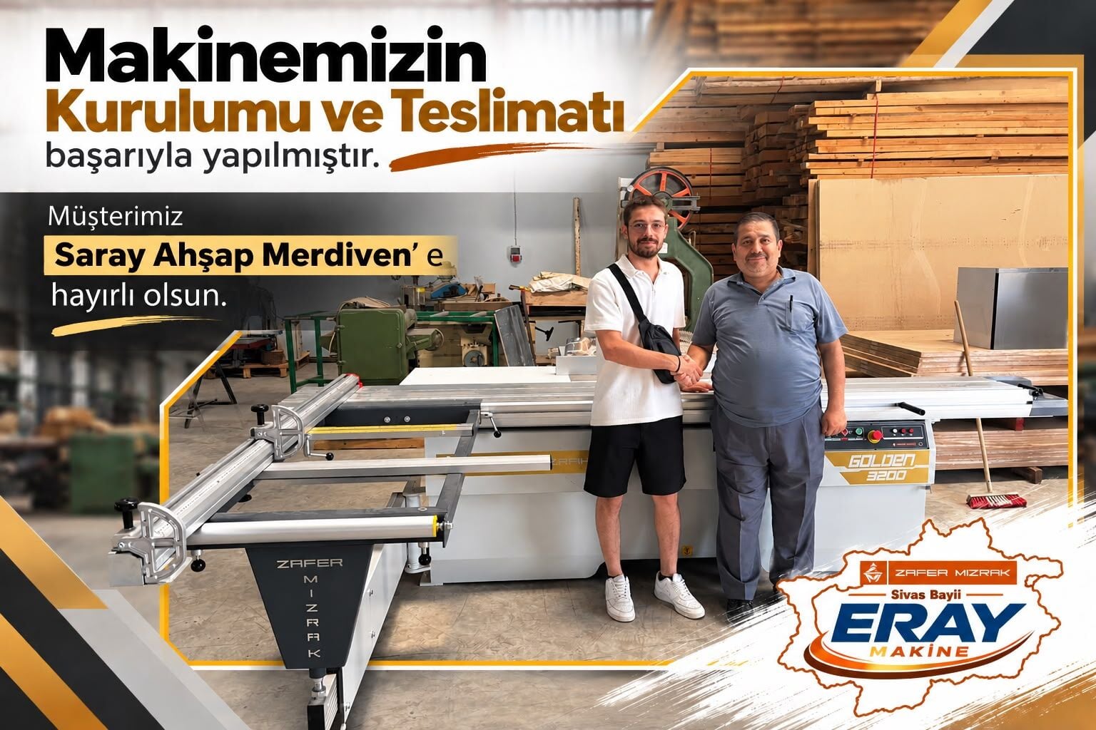 MÜŞTERİMİZE HAYIRLI OLSUN