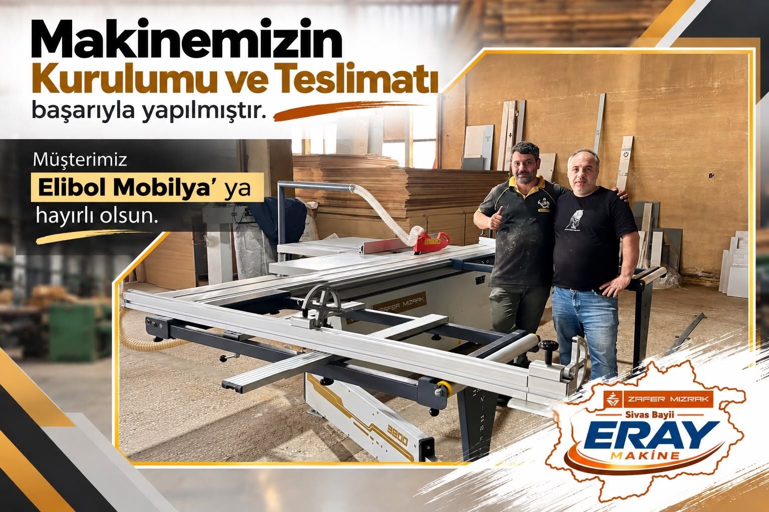 MÜŞTERİMİZE HAYIRLI OLSUN
