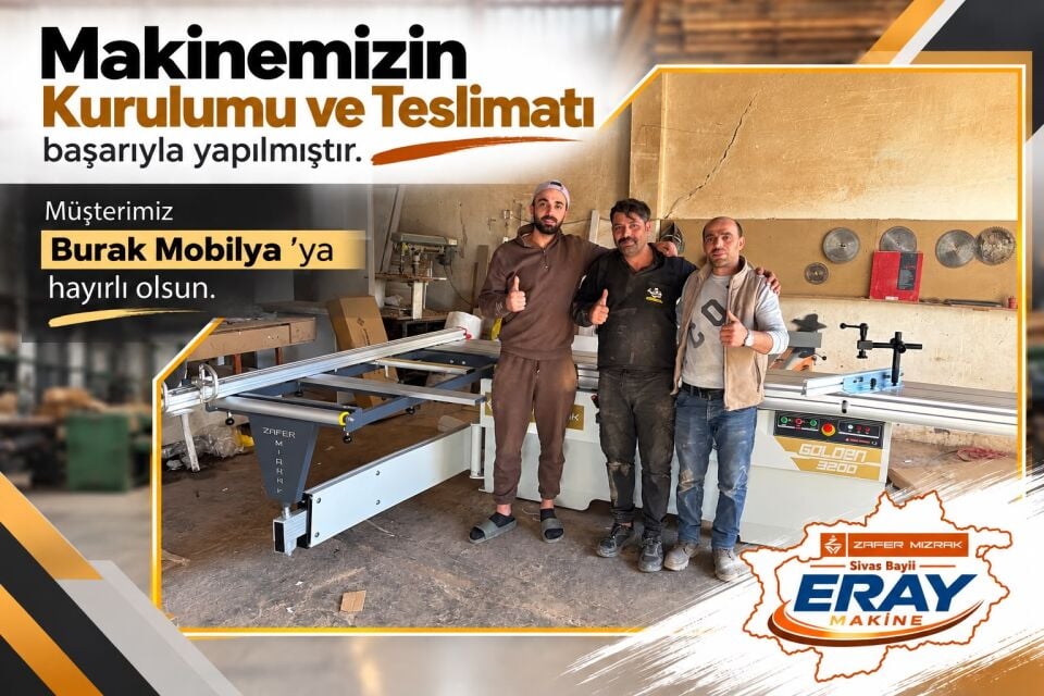 MÜŞTERİMİZE HAYIRLI OLSUN